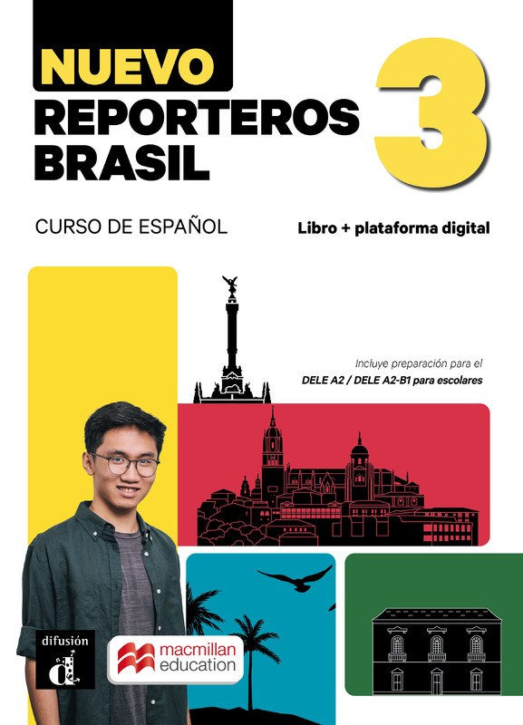 Nuevo Reporteros Brasil 3 - Libro del alumno - ed. hibrida